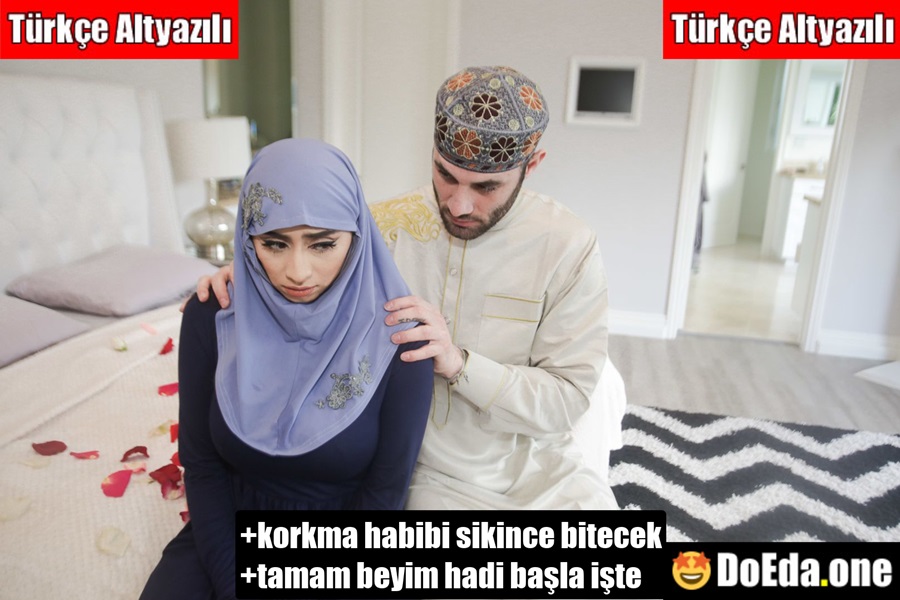 Türbanlı Arap Kızı Oğluna Siktirip Hamile Bırakmasını İstiyor  