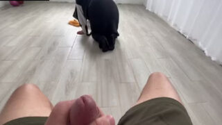 Çarşaflı Temizlikçi Yer Silerken Savunmasız Halinden Yararlanıp Peçe Altı Ağzına Veriyorum