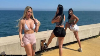 Sahilde Tanıştığımız Sosyal Medya Ünlüsünü Evimize Davet Edip Üçlü Grup Seks Yapıp Farklı Deneyim Yaşadık